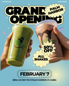 Fresh Monkee Lands in Florida with 4 New Locations and Grand Openings in Davie, Ponte Vedra, Palm Harbor & Wesley Chapel