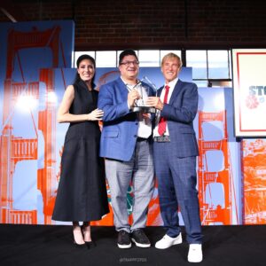 Stephen Shaya, M.D. Honored with the Leigh Steinberg DeNicola Humanitarian Award at the 39th Annual Super Bowl Event