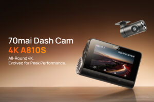 70mai Launches Upgraded Dash Cam 4K A810S: Evolved for Peak Performance