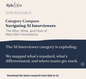 Kyle & Co Publishes New Category Compass Report to Bring Clarity to the Fast-Growing AI Interviewer Market