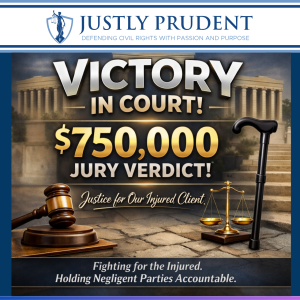 Jury awards $750,000 to woman permanently disabled after fall on hazardous County sidewalk