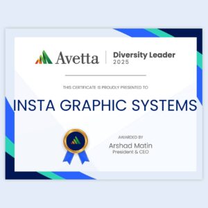 Insta Graphic Systems Receives 2025 Diversity Leadership Award from Avetta