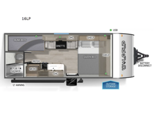 Wilkins RV Introduces 2026 Forest River RV Cherokee Wolf Pup 16LP Travel Trailer