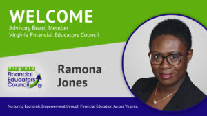 Virginia Financial Educators Council Selects Ramona Jones, CEO of Jeunibe Financial Advisory, as Advisory Board Member