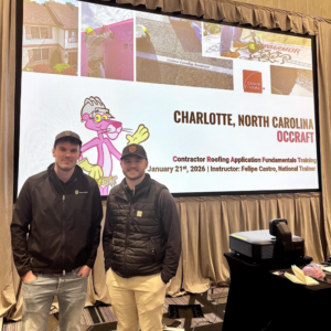 Triad Roofing Contractor Hatch Homes Attends 2026 Owens Corning Contractor Education Event at UNC Charlotte