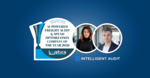 Intelligent Audit Named AI-Powered Freight Audit & Spend Optimization Company of the Year by Logistics Business Outlook