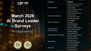 IT Brand Pulse Announces 2026 Brand Leaders for AI Engineering Voted by Developers