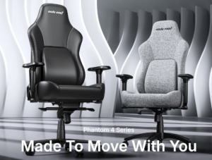 AndaSeat Debuts Phantom 4 Series, Marking a Shift Toward Movement-Based Ergonomic Seating